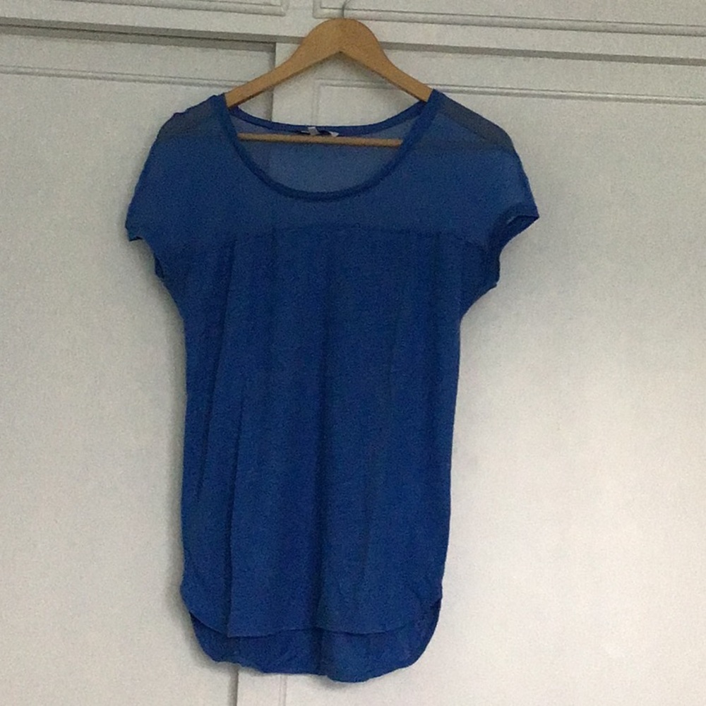 Sandro blue top